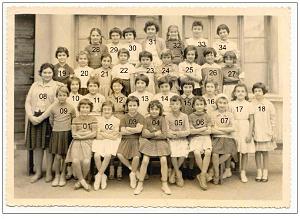 ECOLE JULES RENARD FILLES 1959 XXX N02